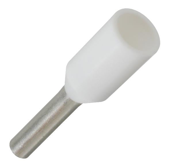 JST (JAPAN SOLDERLESS TERMINALS) FWE16-12 Wire Ferrule Terminal, FWE Series, 6 AWG, 16 mm&sup2;, White, PP (Polypropylene)