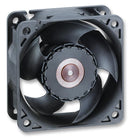 EBM-PAPST 624HHR Axial Fan, Compact, Ball, 620 Series, 24 VDC, 60 mm, 25 mm, 33 cu.ft/min, 56 m&sup3;/h