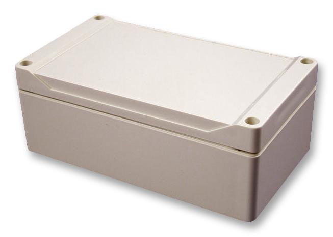 HAMMOND 1555V2GY Non Metallic Enclosure, Watertight, Styled Lid, Multipurpose, PC (Polycarbonate), Grey, 240 mm