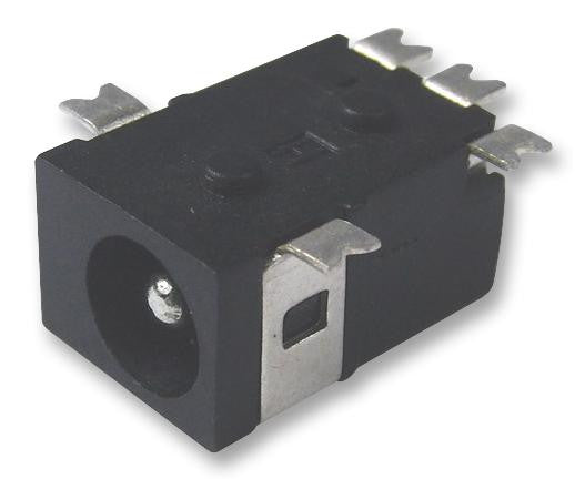 CLIFF ELECTRONIC COMPONENTS FC68145S DC Power Connector, Jack, 1 A, 1.3 mm, Surface Mount