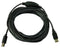 Multicomp MC002733 USB Cable Type A Plug B 7.62 m 25 ft 2.0 Black