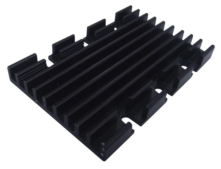 Fischer Elektronik SK DC 8 60 SA SK SA Heat Sink For DC/DC Converter Black Anodized 8.5 &deg;C/W 40 mm 6