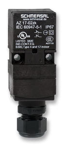 SCHMERSAL AZ17-02ZK Limit Switch, 2NC, 4 A, 230 V, 5 N