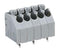 WAGO 250-205 Wire-To-Board Terminal Block, 3.5 mm, 5 Ways, 24 AWG, 16 AWG, 1.5 mm&iuml;&iquest;&frac12;, Push In