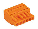 WAGO 231-304/026-000 Pluggable Terminal Block, 5.08 mm, 4 Ways, 28 AWG, 12 AWG, 2.5 mm&iuml;&iquest;&frac12;, Clamp