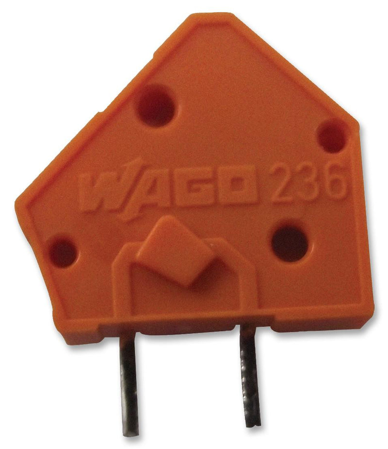 WAGO 236-746 Wire-To-Board Terminal Block, 5.08 mm, 1 Ways, 28 AWG, 12 AWG, 2.5 mm&sup2;, Clamp