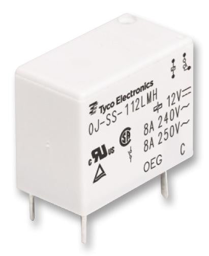 OEG - TE CONNECTIVITY OJE-SS-124DM,000 General Purpose Relay, OJE Series, Power, Non Latching, SPST-NO, 24 VDC, 5 A