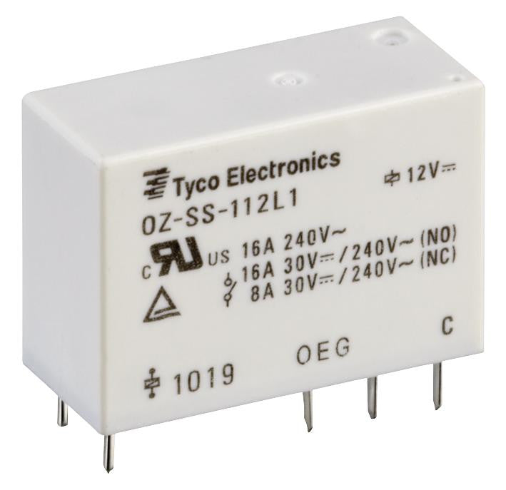 OEG - TE CONNECTIVITY OZ-SS-148LM1,200 General Purpose Relay, OZ Series, Power, Non Latching, SPST-NO, 48 VDC, 16 A