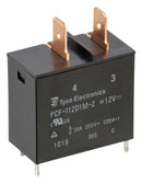 OEG - TE CONNECTIVITY PCF-112D1M-2,000 General Purpose Relay, PCF Series, Power, Non Latching, SPST-NO, 12 VDC, 25 A