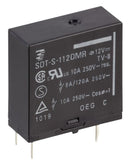 OEG - TE CONNECTIVITY SDT-S-112DMR,601 General Purpose Relay, SDT-R Series, Power, SPST-NO, 12 VDC, 10 A