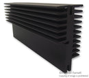 FISCHER ELEKTRONIK SK 589 150 Heat Sink, Extruded, For Lock-In Retaining Spring, TO-3P, TO-218, TO-220, TO-247, TO-248, 66.5 mm