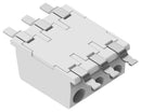 TE Connectivity 2834334-3 Wire-To-Board Connector Poke-In 4 mm 3 Contacts Receptacle Surface Mount 1 Rows