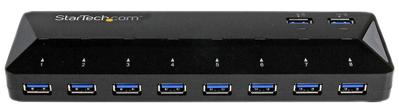 Startech ST103008U2C Hub USB 3.0 10 Ports 5 Gbps Mains Powered