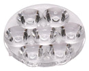 LEDIL C11716_ANNA-40-7-S LED Lens, 7 LED Optic, Spot, Transparent, 39.9 mm, Round, PMMA (Polymethylmethacrylate)