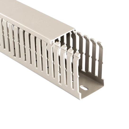 Betaduct 10470033Y 10470033Y Trunking Narrow Slot 50 mm (H) x 37.5 (W) 2 m (L) Grey PVC