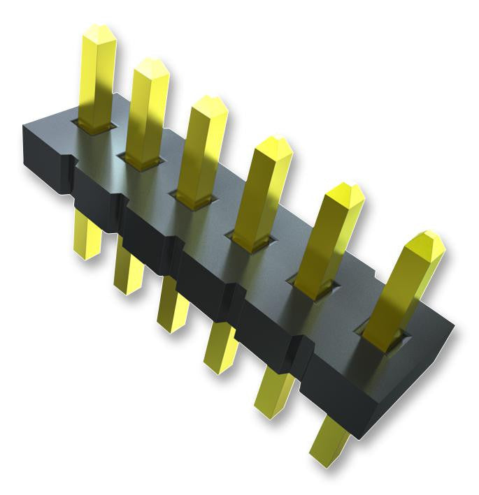 SAMTEC FTS-105-01-F-D Board-To-Board Connector, FTS Series, 10 Contacts, Header, 1.27 mm, Through Hole, 2 Rows