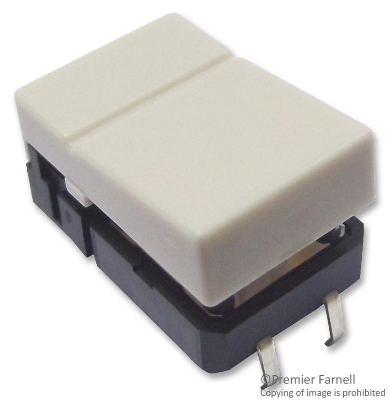 OMRON ELECTRONIC COMPONENTS B3J4100 Tactile Switch, Illuminated, 24 V, 50 mA, 1.27 N, Solder, B3J Series