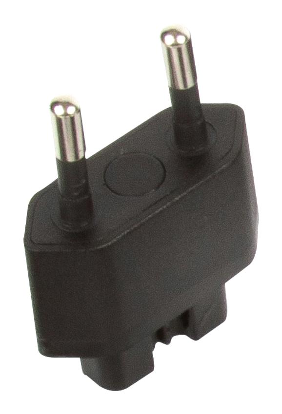 XP Power AMF Plug EU AC Input Black AMF18 Series AMF24 AMF36 AC-DC Supplies