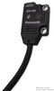 PANASONIC ELECTRIC WORKS EX-14A Photoelectric Sensor, EX-10 Series, Ultra Slim, Convergent, 25mm, NPN, Light On, 12 to 24Vdc