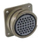 ITT CANNON CA3102E24-10SZB Circular Connector, CA-B Series, MIL-DTL-5015 Series Equivalent, Box Mount Receptacle, 7 Contacts