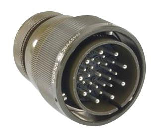 ITT CANNON CA3106E22-14S Circular Connector, CA Series, MIL-DTL-5015 Series Equivalent, Straight Plug, 19 Contacts