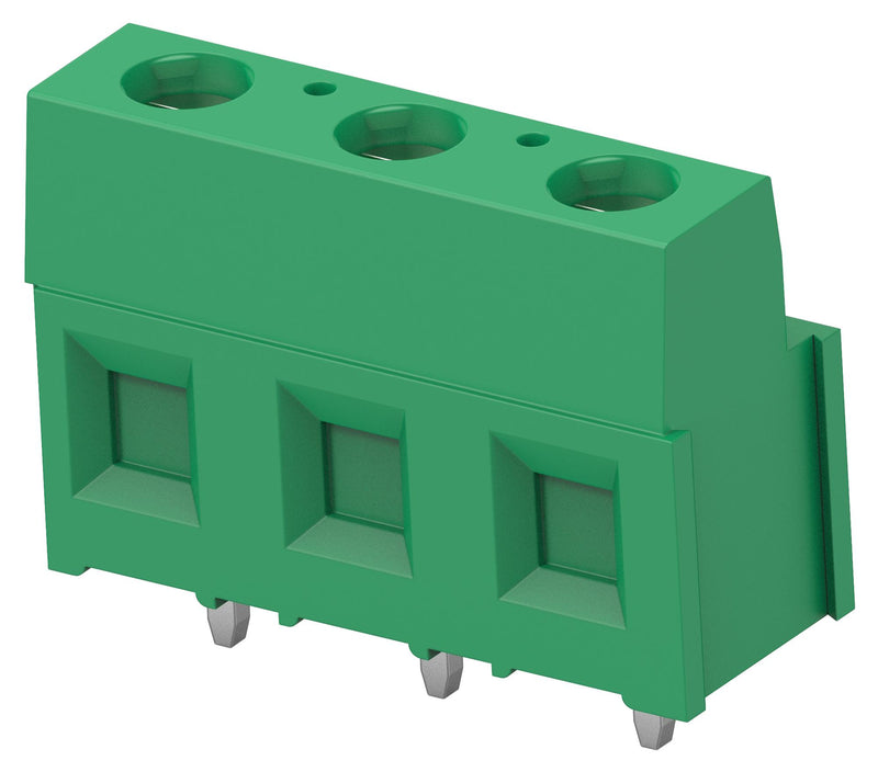 Buchanan - TE Connectivity 282845-3 Wire-To-Board Terminal Block 7.62 mm 3 Ways 30 AWG 12 mm&Acirc;&sup2; Screw