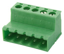 Phoenix Contact IC 25/ 5-ST-508 IC 5-ST-508 Pluggable Terminal Block 5.08 mm 5 Ways 24AWG to 12AWG 2.5 mm&Acirc;&sup2; Screw 12 A