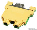 WIELAND ELECTRIC 57.506.9055.0 TERMINAL BLOCK, DIN RAIL, 2 POSITION, 22-8AWG