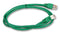 VIDEK 2996-5G Ethernet Cable, Patch Lead, Cat6, RJ45 Plug to RJ45 Plug, Green, 5 m