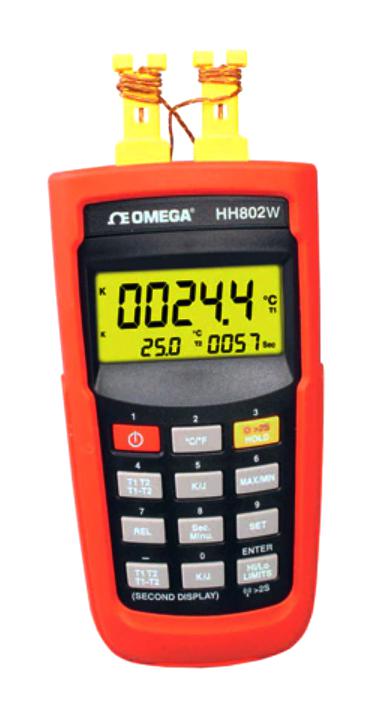 Omega HH802W Digital Thermometer -200 TO 1370DEG C