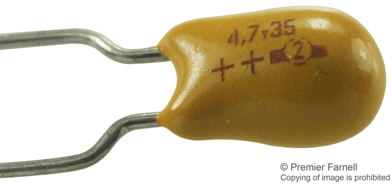 Vishay 199D475X9035C6V1 Tantalum Capacitor 4.7UF 35V Radial 10%