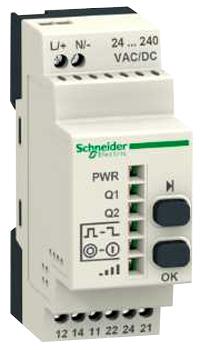 Schneider Electric Zbrra ZBRRA Programmable Receiver Harmony Series 2x Relay Outputs 1250 VA 5 A 24 to 240 Vac/dc