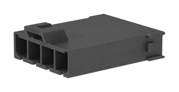 Molex 213815-0104 Connector Housing Mega-Fit 213815 Series Plug 4 Ways 5.7 mm