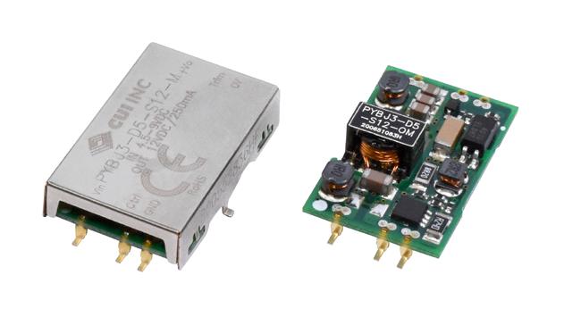 CUI PYBJ3-D5-S15-OM Isolated Surface Mount DC/DC Converter ITE 2:1 3 W 1 Output 15 V 200 mA