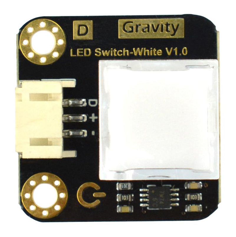 Dfrobot DFR0789-W DFR0789-W LED Switch Gravity White Arduino Board New