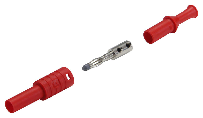 CAL Test Electronics CT2989-S-2 4MM Banana Plug 36A RED