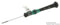 Wera 118004 Screwdriver Slotted Precision 60 mm Blade 1.8 Tip 157 Overall