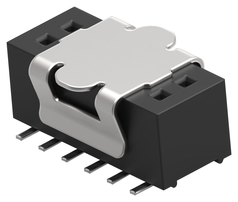 TE Connectivity 2267465-6 2267465-6 PCB Receptacle Board-to-Board 1 mm 2 Rows 12 Contacts Surface Mount Straight Ampmodu SCL