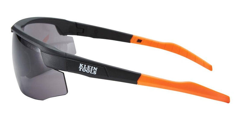 Klein Tools 60160 Protective Eyewear Grey Lens Anti-Fog/Scratch Resistant/UV Protection Black/Orange