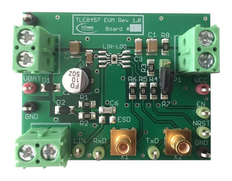 Infineon TLE8457LINLDOBOARDTOBO1 Evaluation Board Interface TLE8457x LIN Transceiver