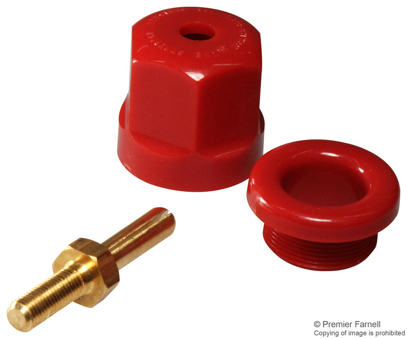 Superior Electric RP100GR. Test Receptacle PIN-RECEPTACLE 100A WW RED