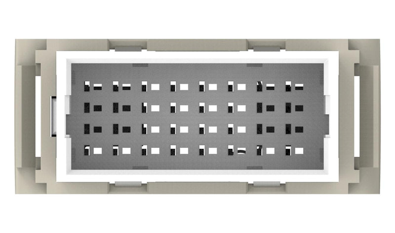 AMP - TE Connectivity T2111322101-001 Heavy Duty Connector Module 32 Contacts Plug Crimp Pin Not Supplied