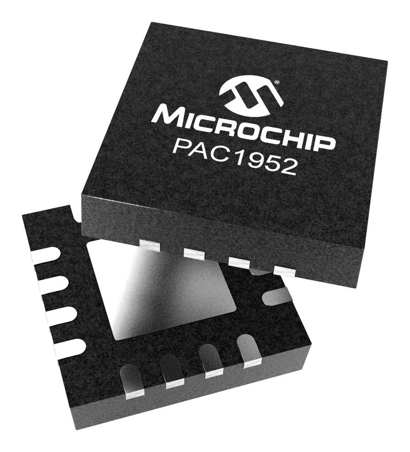 Microchip PAC1952T-1E/4MX PAC1952T-1E/4MX Power Monitor Accumulator 2.7 V to 5.5 -40 &Acirc;&deg;C 125 VQFN-16 New