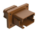 Amphenol SINE/TUCHEL AT04-12PD-BL05 12 Position Receptacle Flange Mount Connector PIN Brown Keyed C Enhanced KEY With Endcap 98AC8314