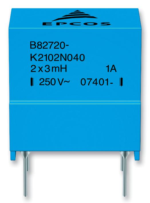 Epcos B82720K2301N040 B82720K2301N040 Choke Power Line Double Ring Core 12 mH 300 mA B82720K Series