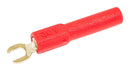 Mueller Electric BU-30211A-2. Test Accessory Insulated Spade Terminal to 4mm Banana Jack