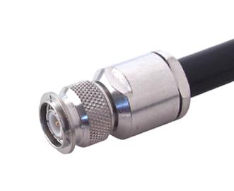 HUBER+SUHNER 11_TNC-50-7-2/133_NE RF / Coaxial Connector TNC Straight Plug Solder 50 ohm RG213/U RG214/U RG393/U