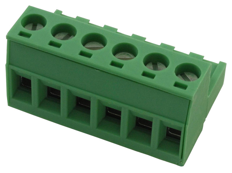 Phoenix Contact MSTB 25/ 6-ST MSTB 6-ST Pluggable Terminal Block 5 mm 6 Ways 24AWG to 12AWG 2.5 mm&Acirc;&sup2; Screw 12 A