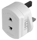 PRO Elec PE01129 PE01129 Mains Adapter 2-Pin Shaver Plug UK 1 A White 240 V