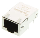 TE Connectivity 1888250-3 Modular Connector RJ45 Jack 1 x (Port) 8P8C Cat5 Through Hole Mount